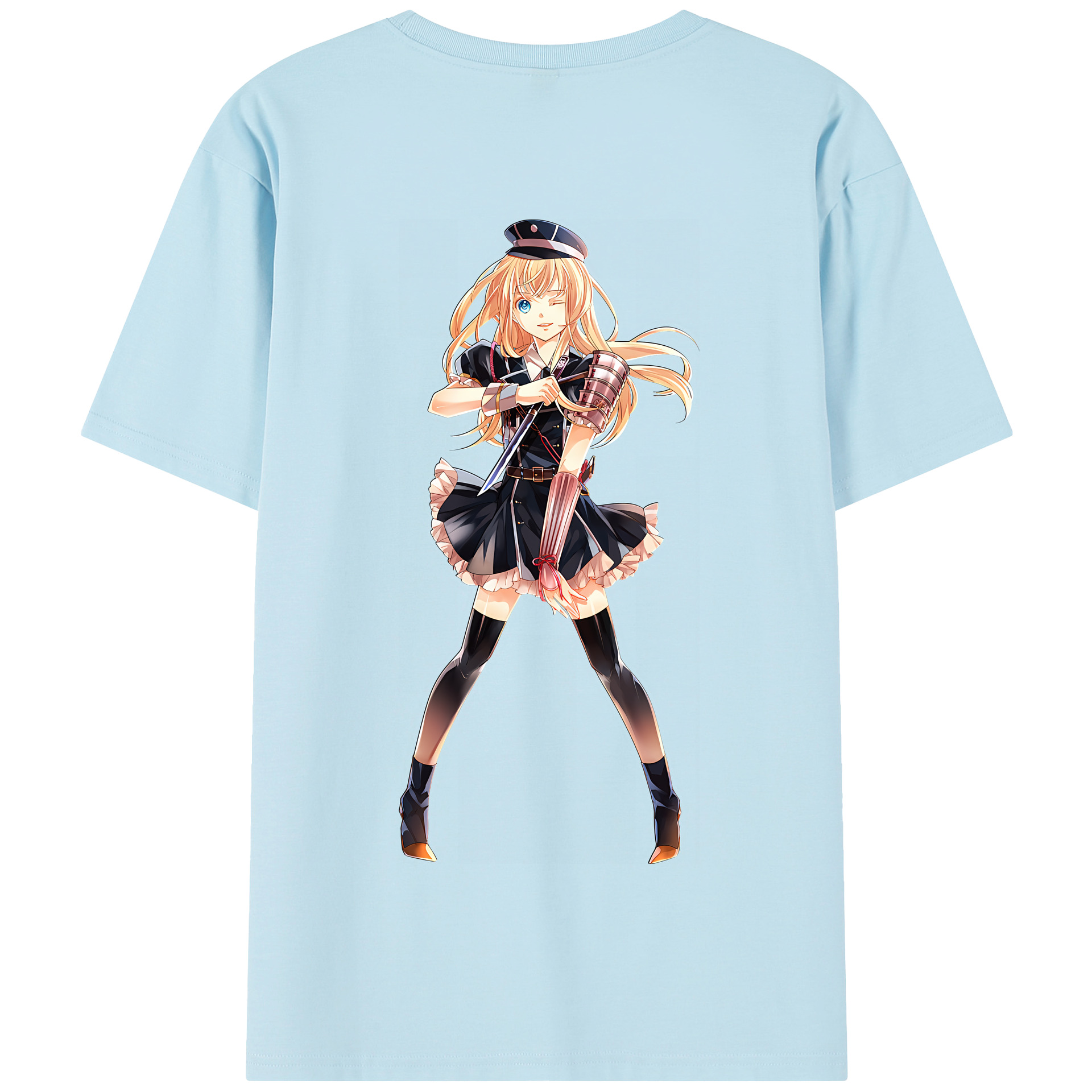 （画像用） 刀剣乱舞 Touken Ranbu 綿100％半袖Tシャツ（背面プリント）